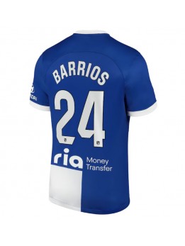 Billige Atletico Madrid Pablo Barrios #24 Bortedrakt 2023-24 Kortermet